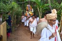 Palaki Utsava up to Shri Durgaparameshwari Temple, Baddukuli Chitrapur Eka Jyotisha Samiksha, a Presentation by Dr Vivek Balse (Pic Courtesy Shri Dinesh Karkal)